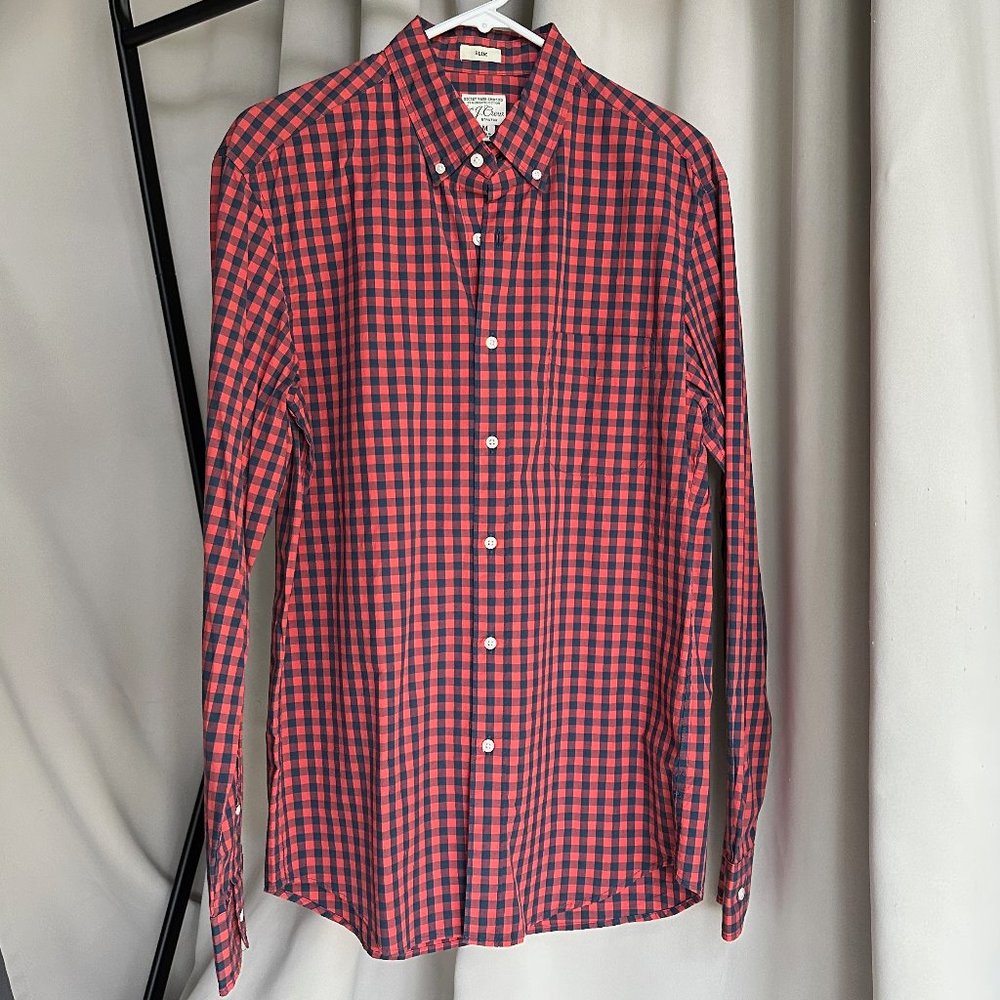 MENS jcrew button-up shirt